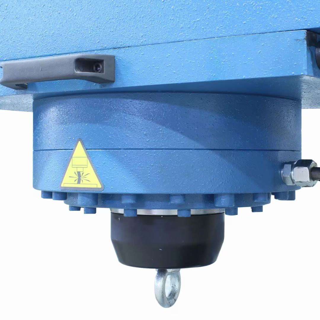 Press head and hydraulic piston assembly of Baileigh Hydraulic Workshop Press HSP-110M-1500-HD 1012427 designed for heavy-duty industrial forming, straightening, and pressing applications.