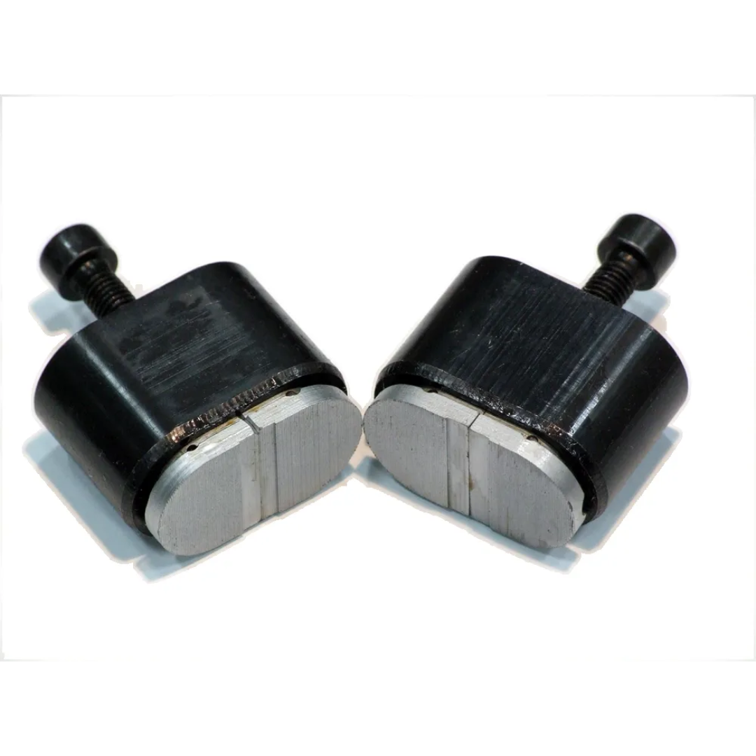 Replacement shrinking and stretching jaw set for the Baileigh Metal Shrinker Stretcher (MSS-16F) 1005710 engineered for accurate sheet metal shaping and long service life.