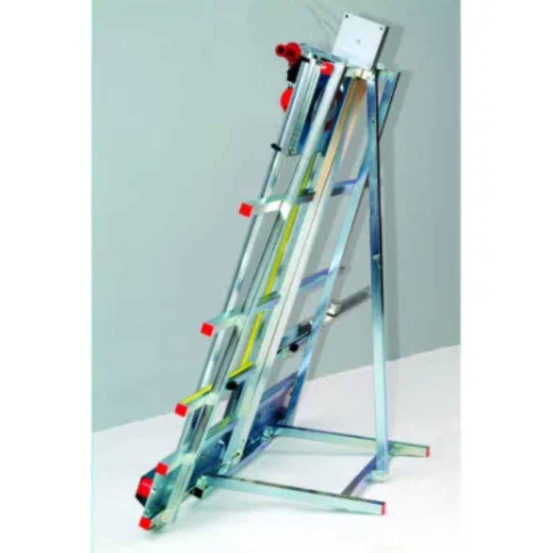 Safety Speed Portable Folding Stand featuring lightweight folding structure with secure support for mobile panel saw operation