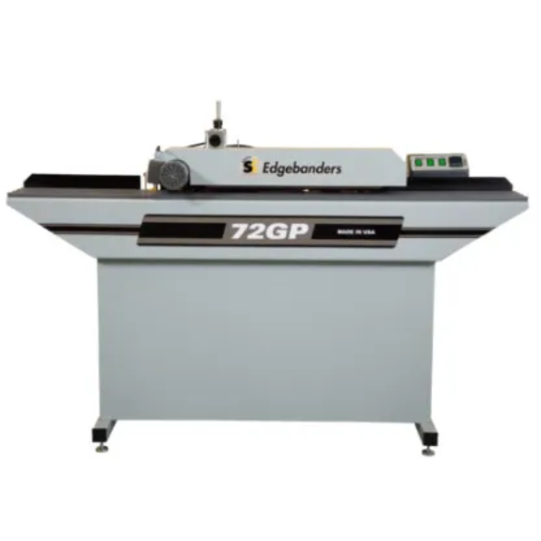 Safetyspeed Edgebander Glue Pot EZ72GP full machine view highlighting industrial design and base structure