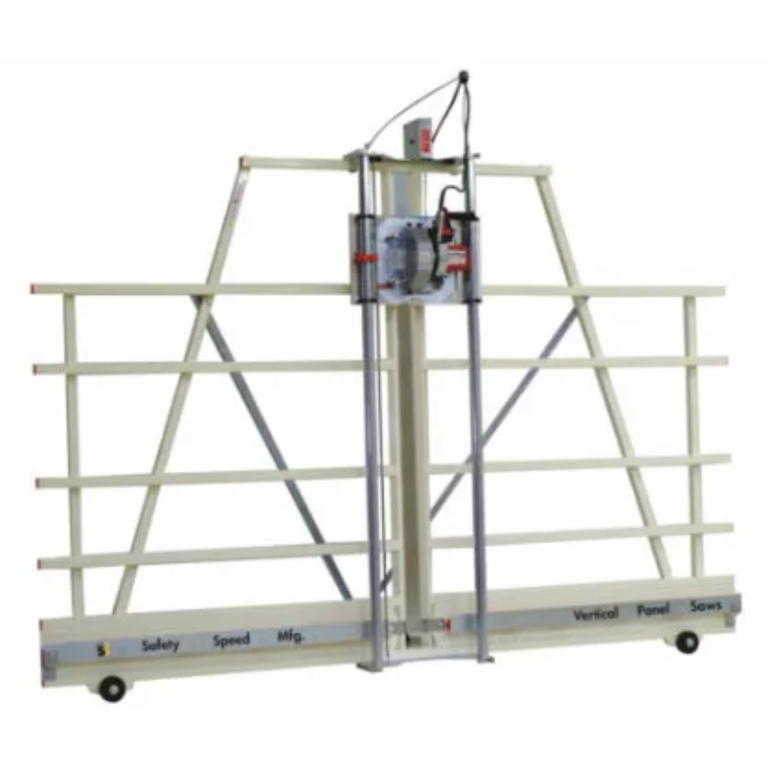 Safetyspeed H6 Panel Saw with 74″ Cutting Height full machine view highlighting extended frame and stability
