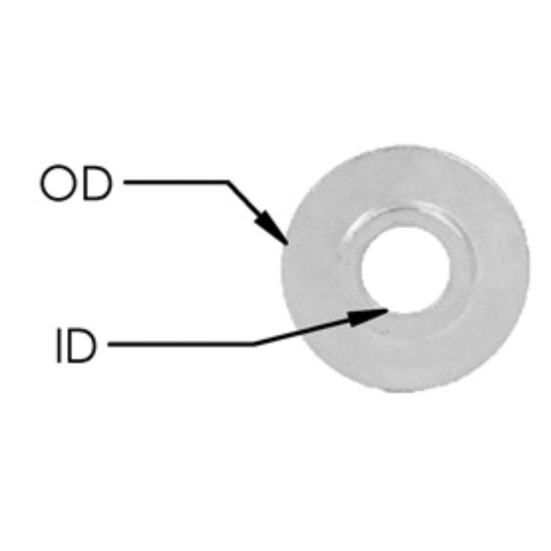 Southeast Tool DUST SHIELDS featuring durable circular construction with precision inner and outer diameters for woodworking tool compatibility.

Southeast Tool DUST SHIELDS engineered for cleaner machining environments by helping contain wood dust and chips during production drilling applications.