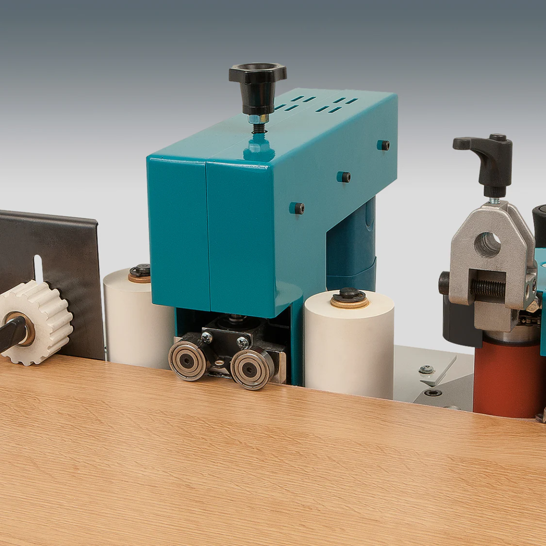 Virutex PEB250TRM Glue Pot Edge Bander 120V 5050595 close-up of glue pot unit for precise adhesive control