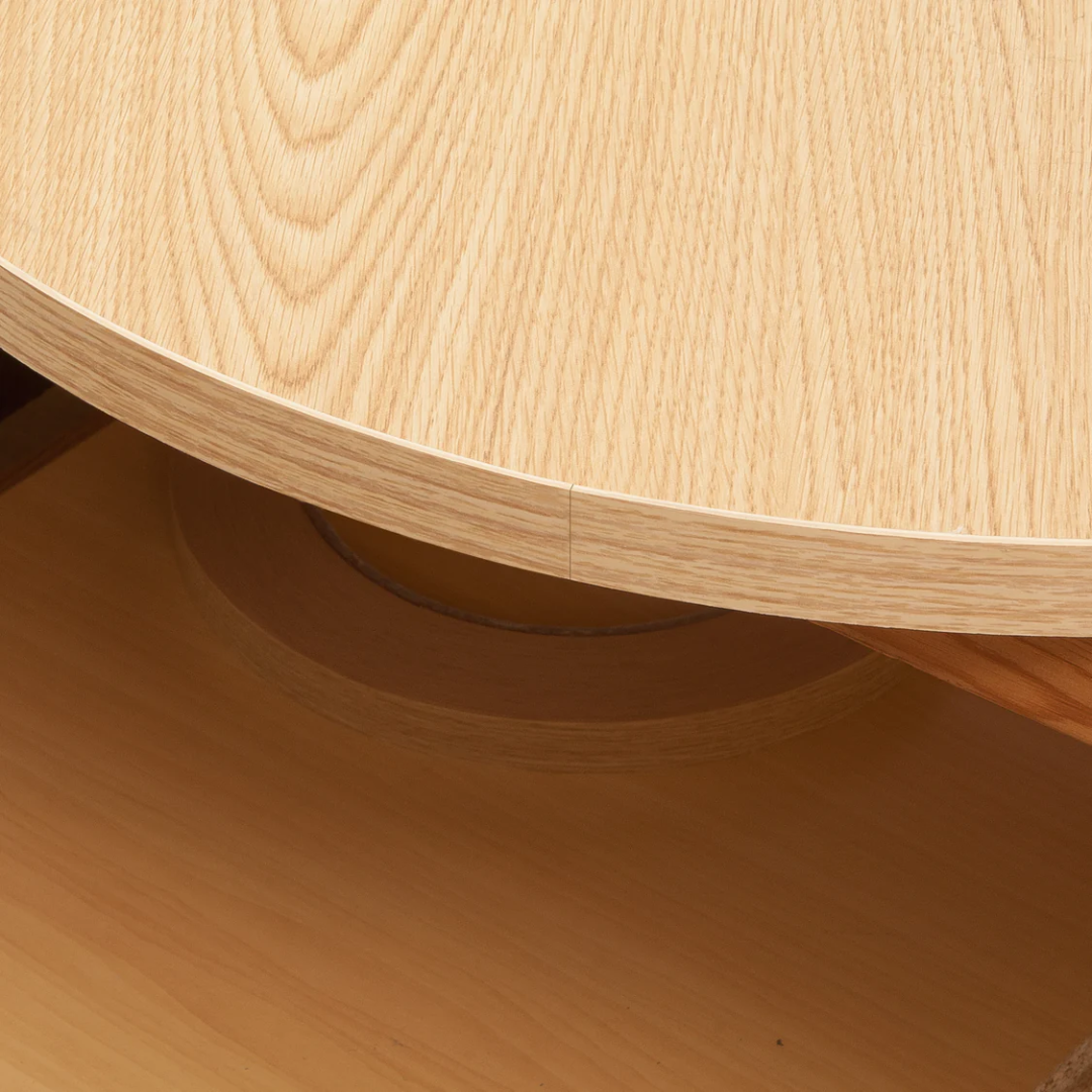 Virutex RC321S Hand End Trimmer For 3 Mm Tape 5245922 finished rounded tabletop edge showing smooth and accurate trimming results