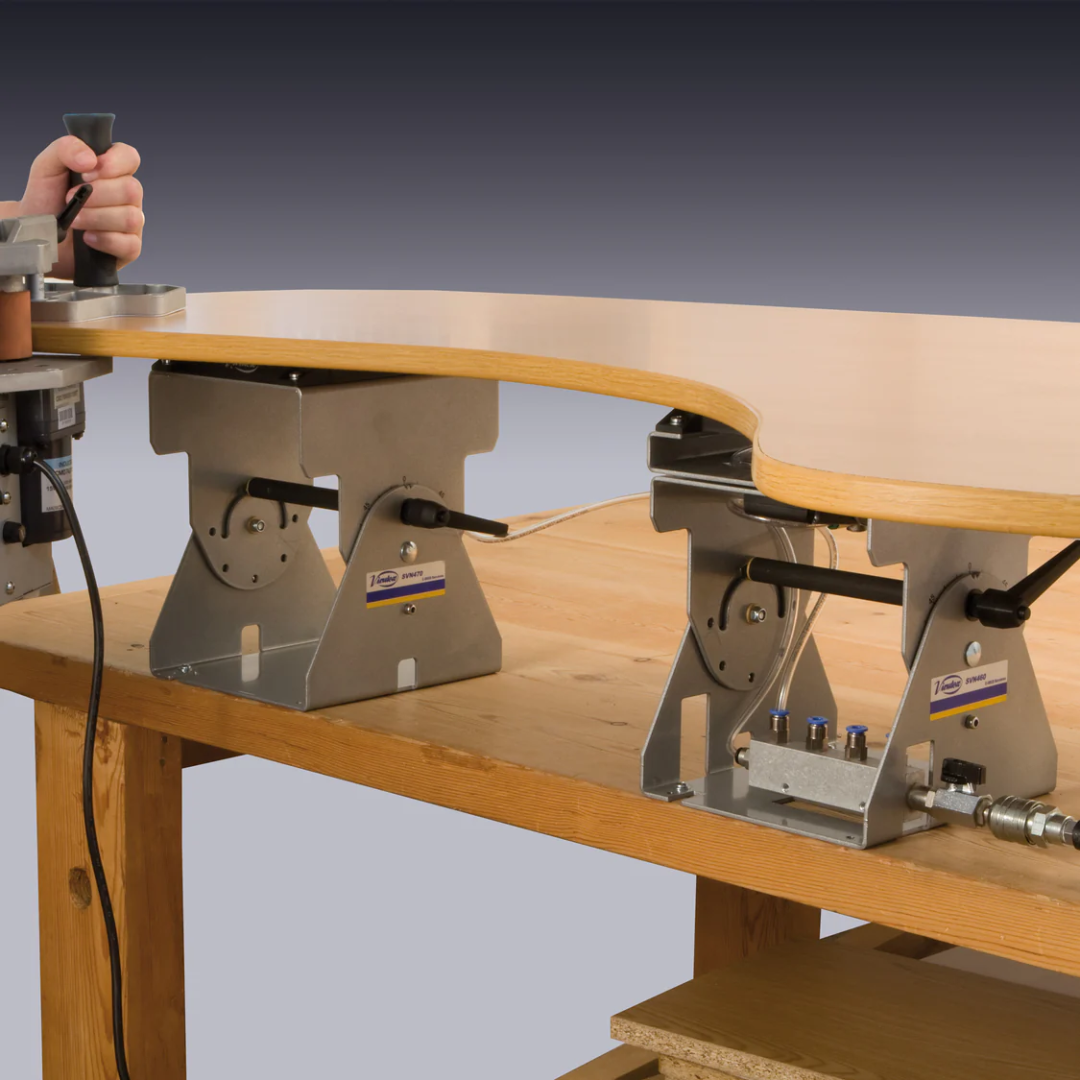 Virutex SVN460 Multiple Fastening System Tilting + Swivelling 5046400 showcasing swivel adjustment for flexible multi-angle positioning