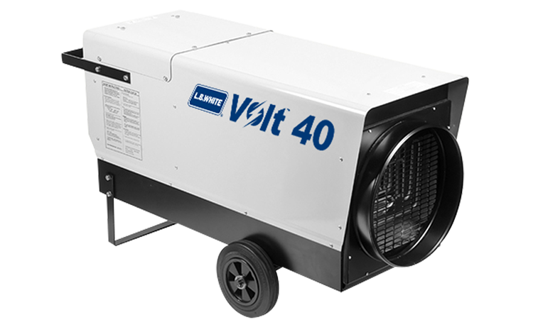 LB White VOLT™ 40 ELECTRIC FORCED AIR HEATE