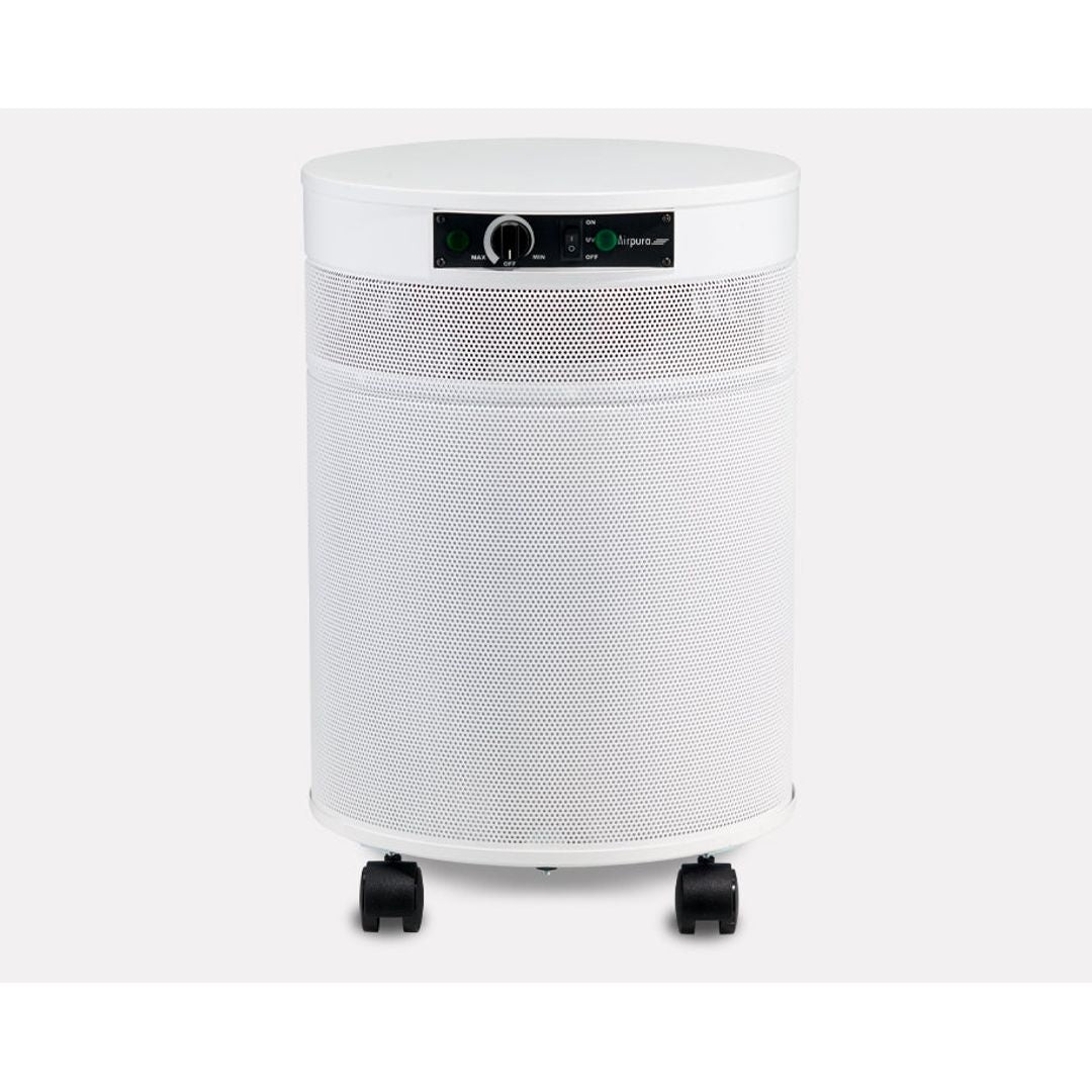 Airpura P714+ air purifier in White, front view