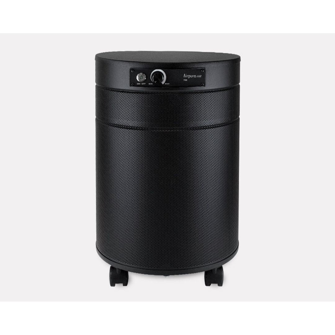 Airpura V700 VOCs and Chemicals Air Purifier in black, front view