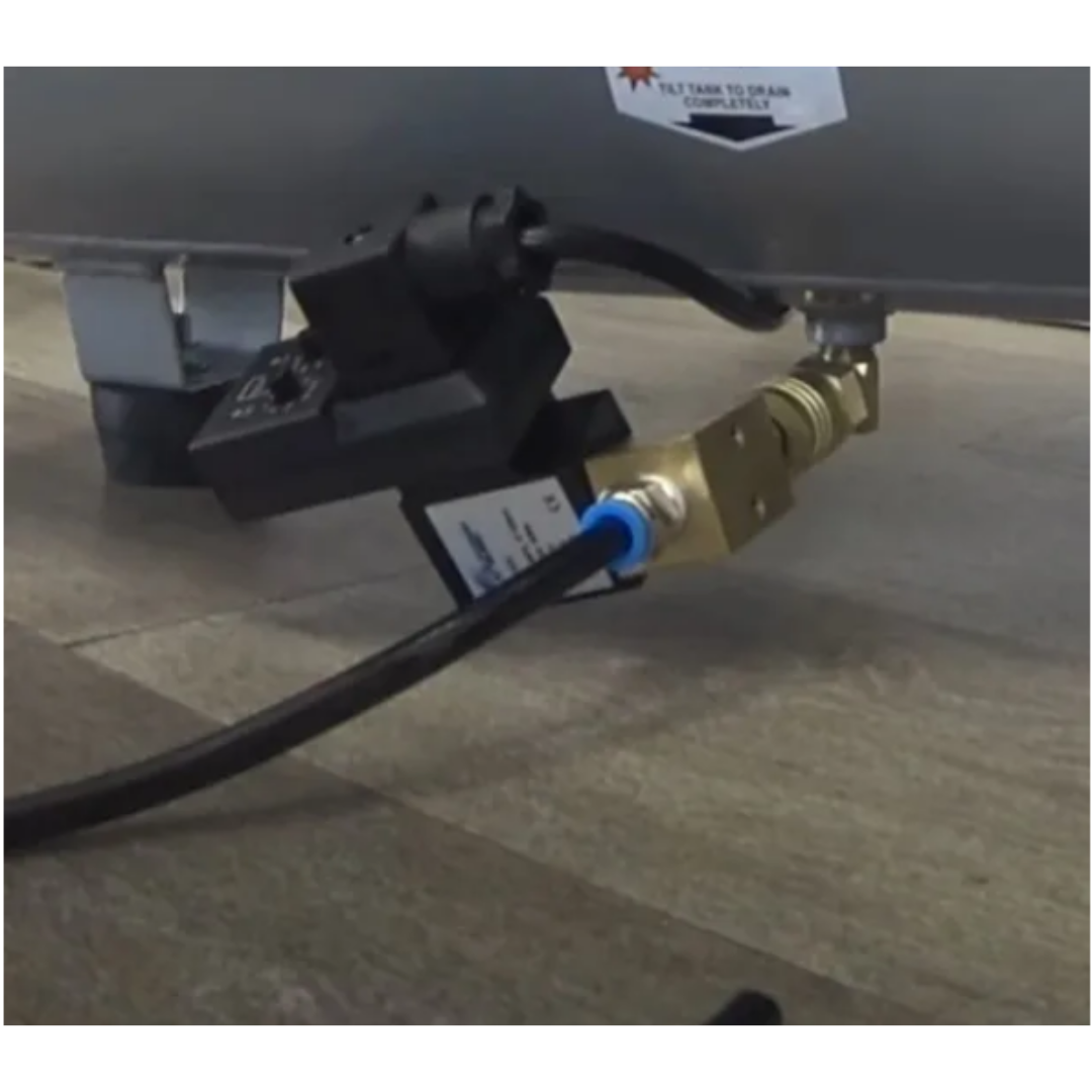 alifornia Air Tools 8 mm PTFE Black Tubing 10 feet long coiled tubing for pressure systems and HVLP applications with consistent internal flow