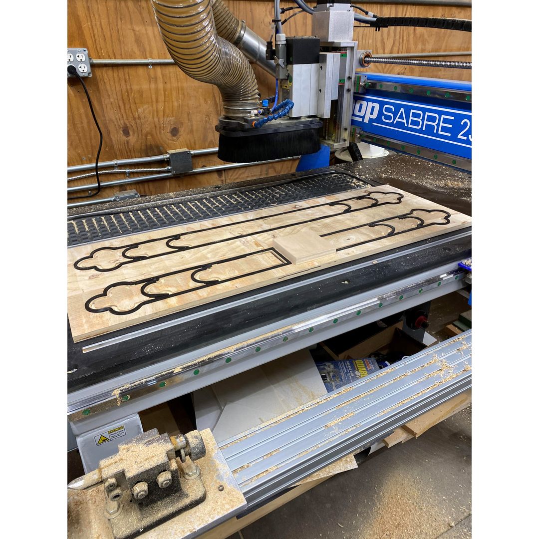 All Star CR 25 25 in-board gasket fixture example