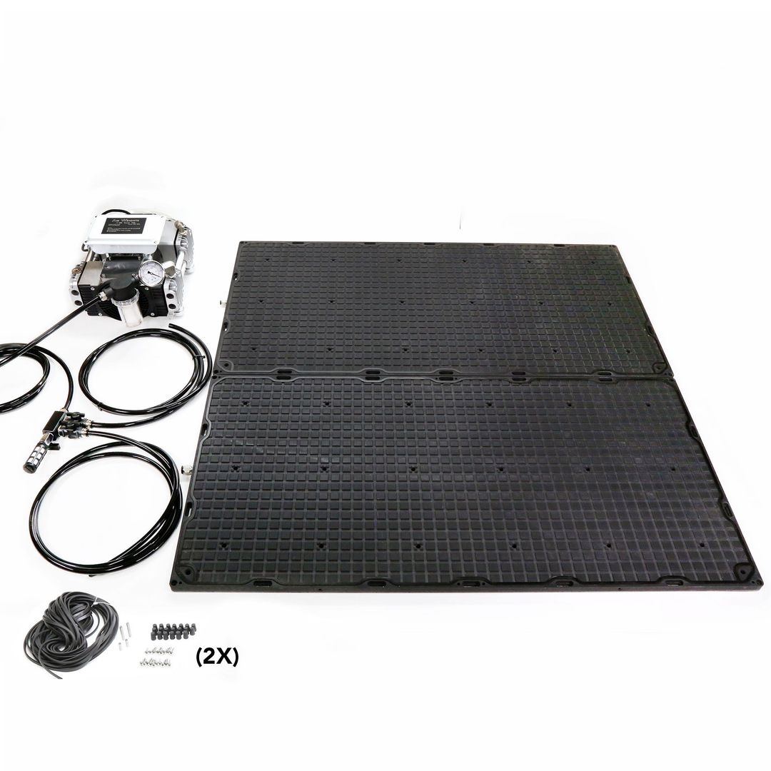 AirWeights AWS-4848-SV2 48x48 2-zone complete system bundle