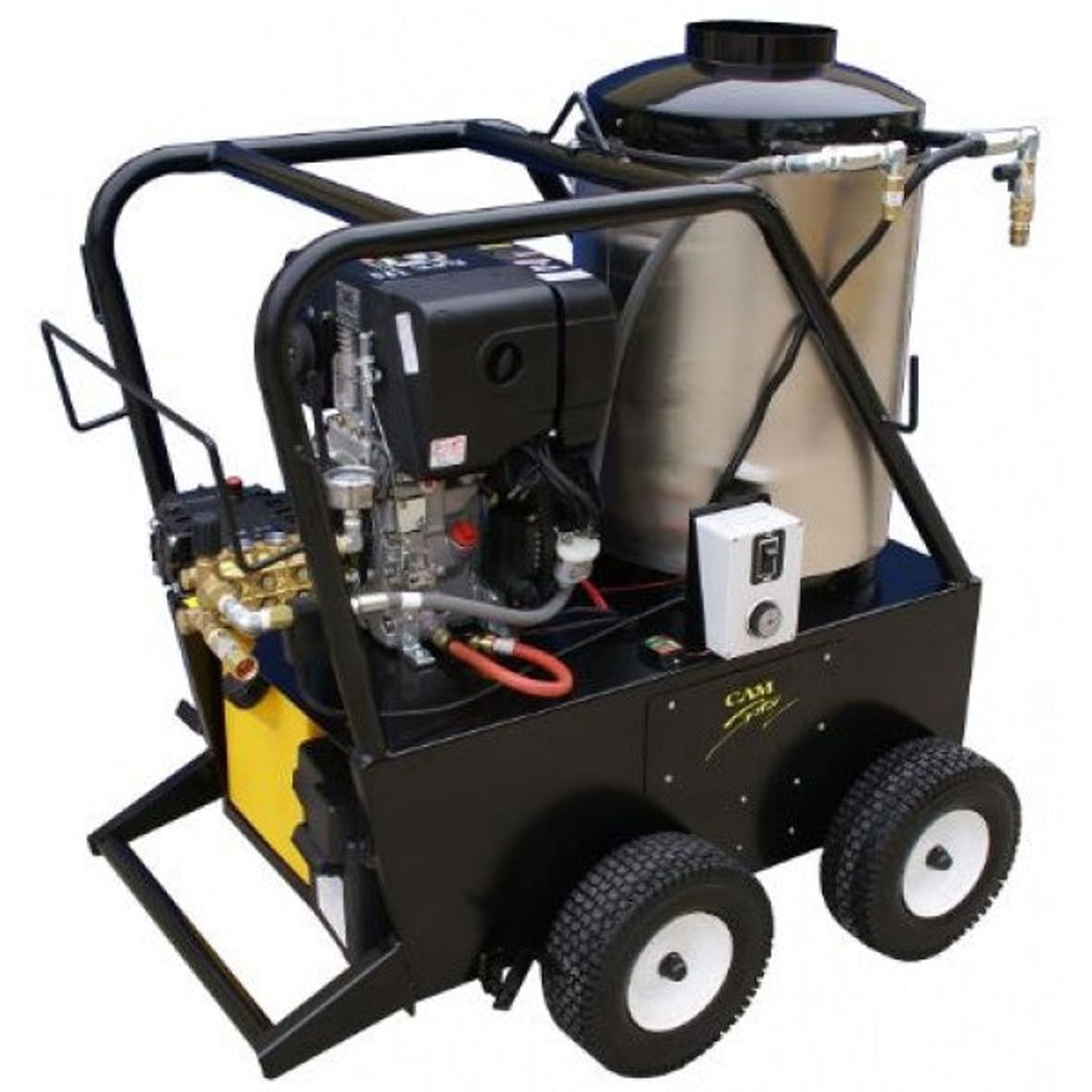 CAM Spray 3040QD portable diesel-powered hot water pressure washer