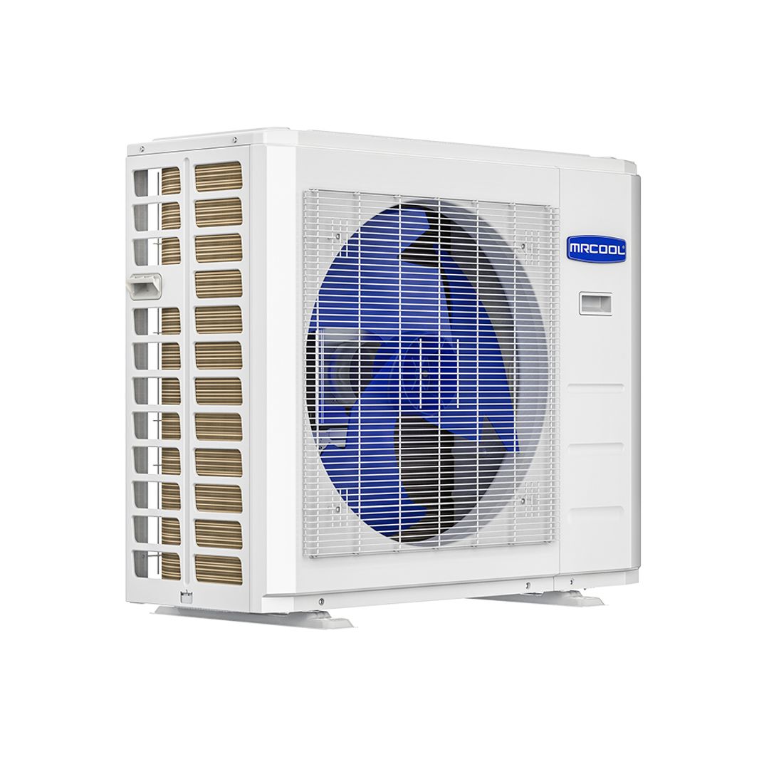 MRCOOL MRCOOL Central Ducted Hyper Heat 2nd Gen Condenser CENTRAL-48-HP-C-230B00-O — side detail view