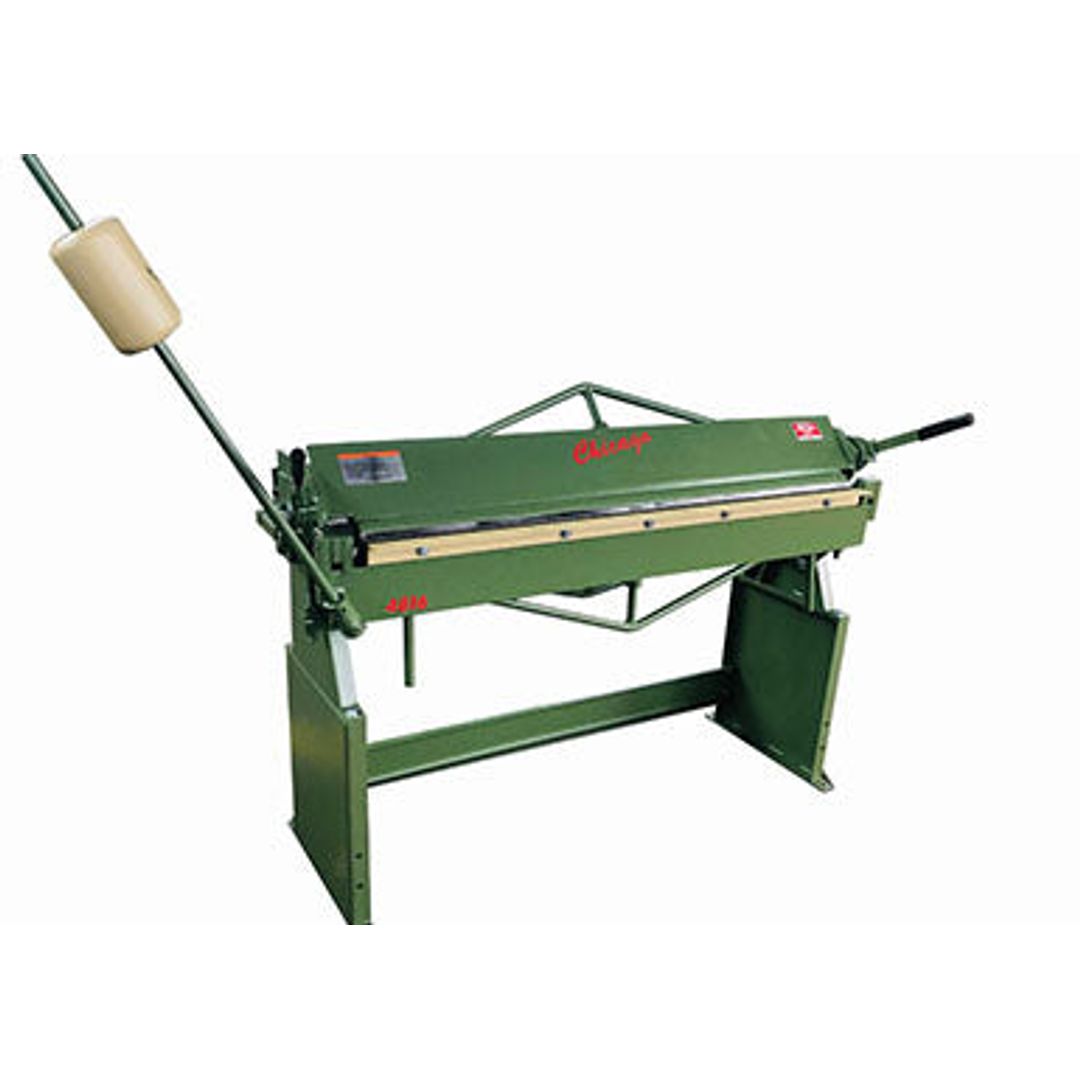 Dreis & Krump SB-4816 bench-top manual hand brake, 48 in bed length, 16 gauge capacity