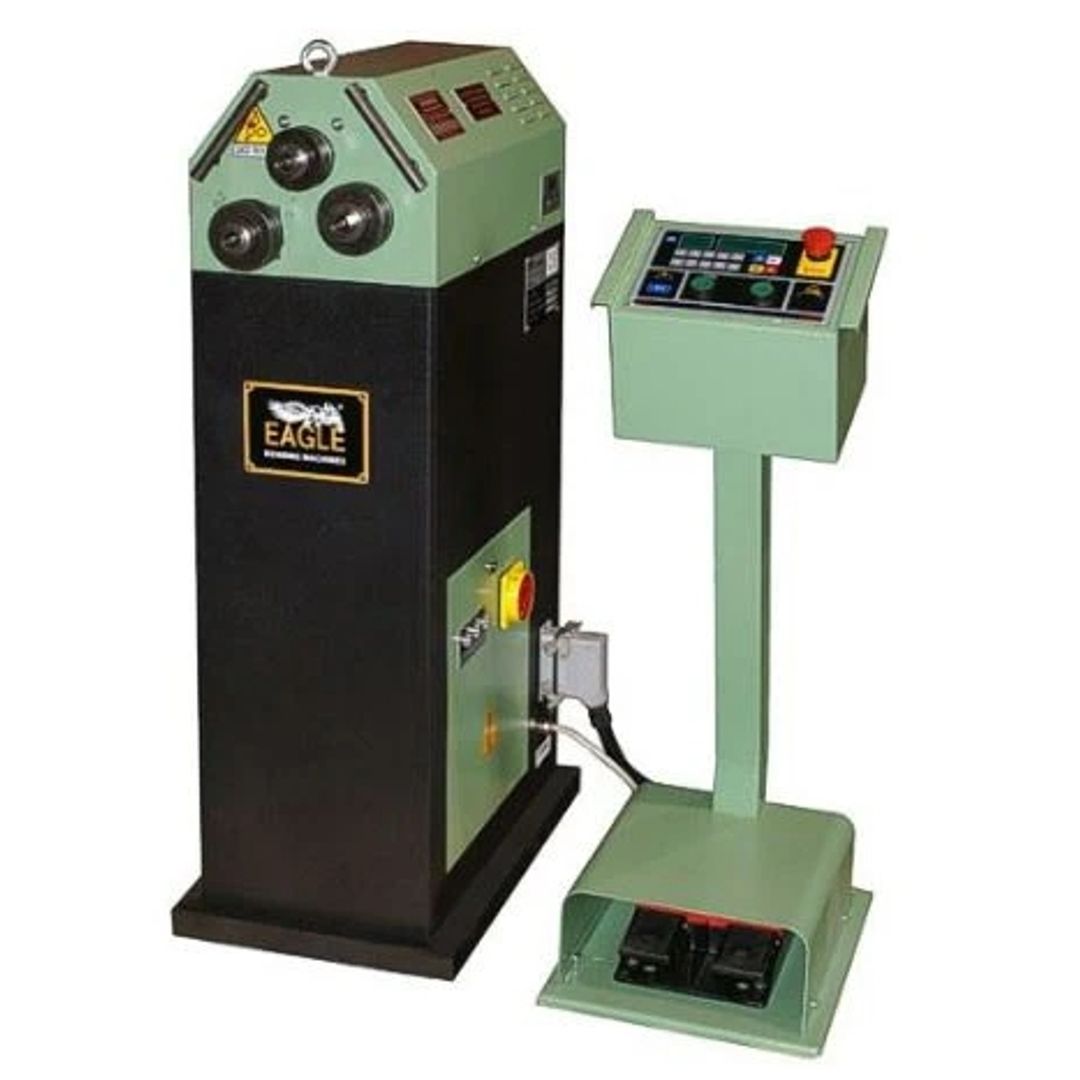 Eagle CPS20 universal section roll bender, initial pinch
