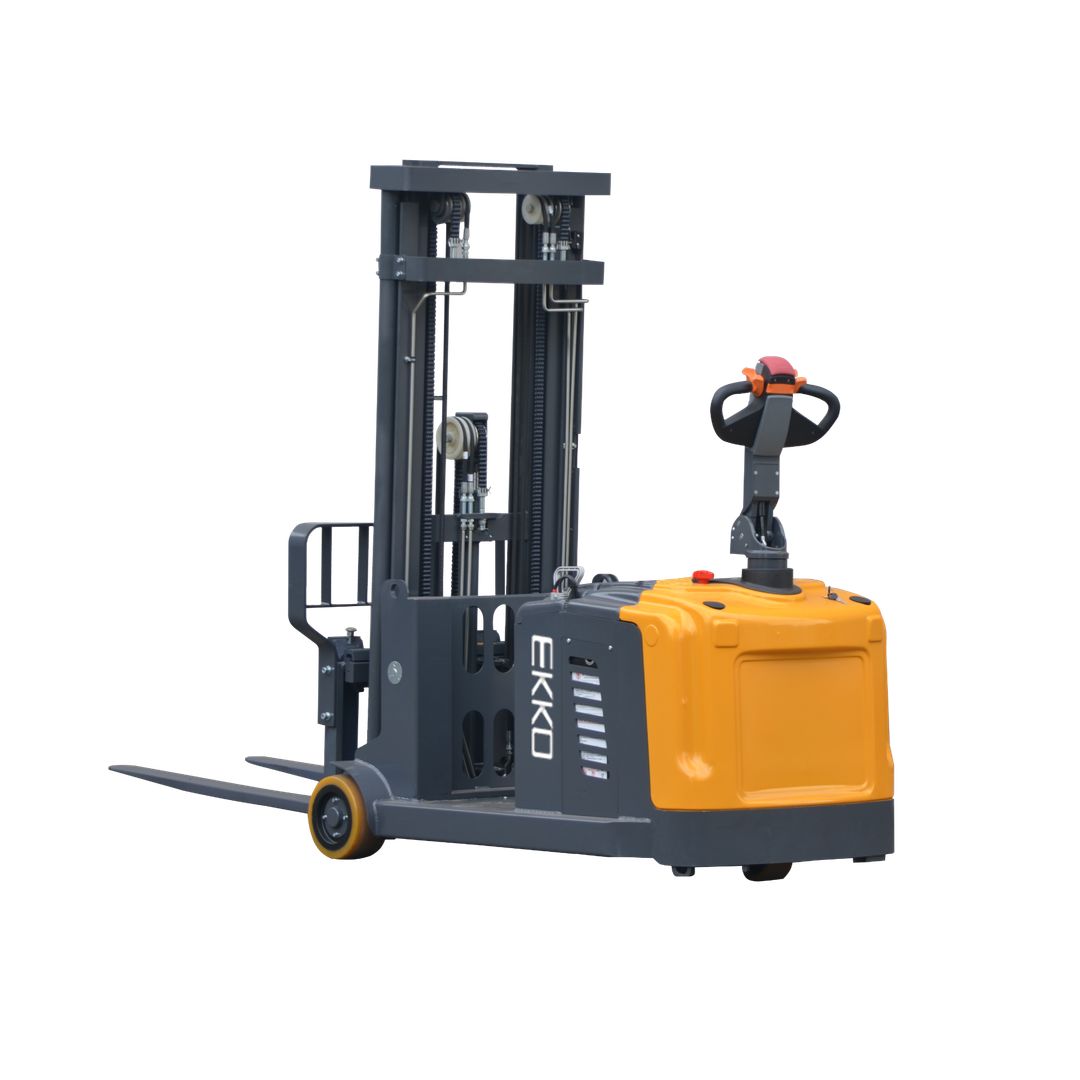 EKKO EK13S-177 electric counterbalanced stacker for pallet lifting and stacking