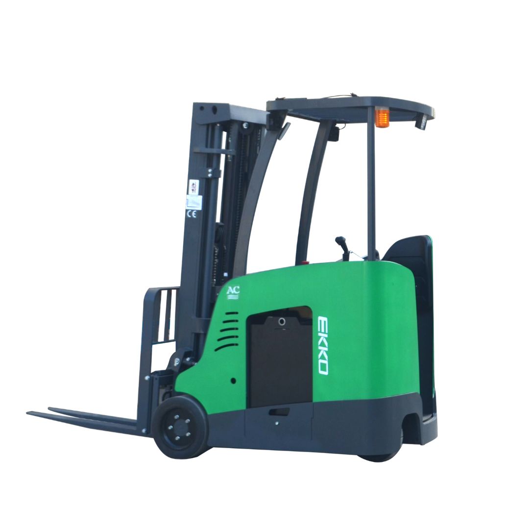 EKKO EK18RF-LI stand-up rider forklift for warehouse pallet handling