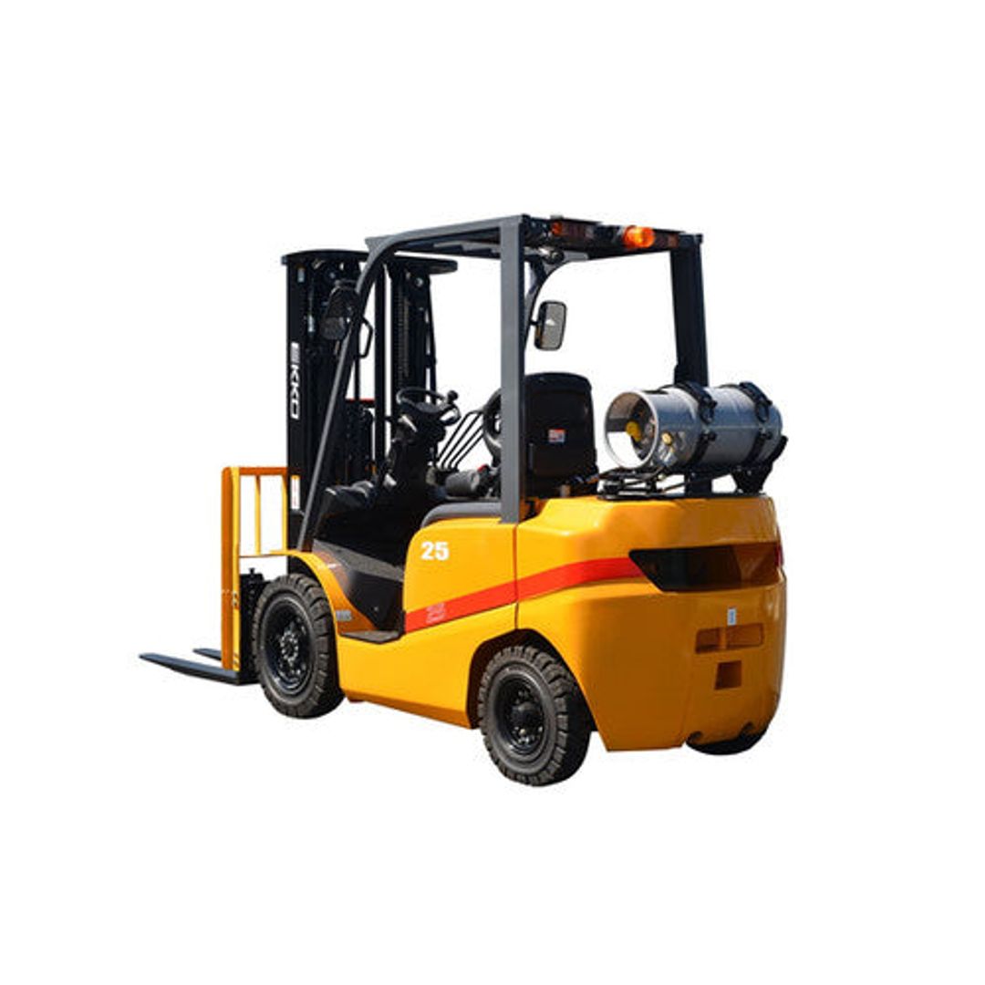 EKKO EK25TLP propane (LPG) powered forklift for indoor and outdoor material handling