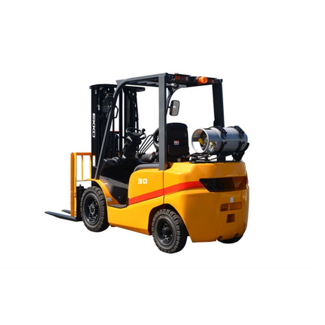 EKKO EK30TLP propane (LPG) powered forklift for indoor and outdoor material handling