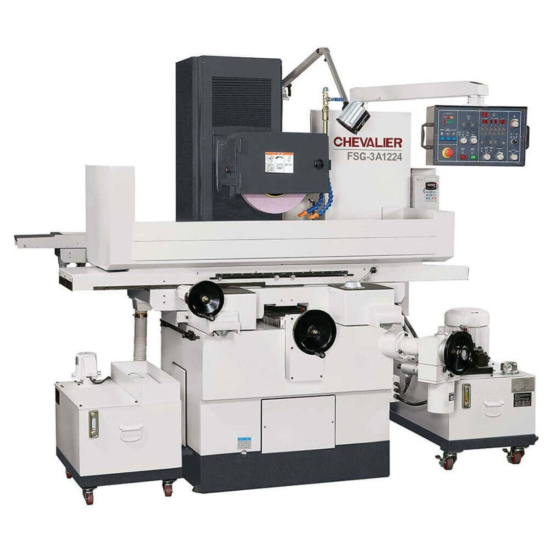 Chevalier FSG-3A1224 fully automatic surface grinder, 12 x 24 inch table for high-volume precision grinding