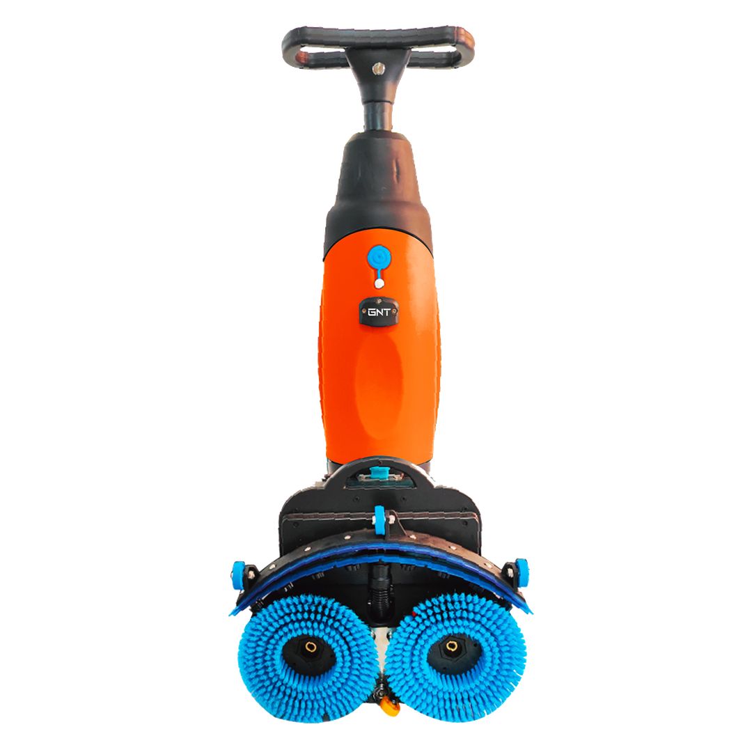 GNT GFC13 Floor Washer/Scrubber, front three-quarter view