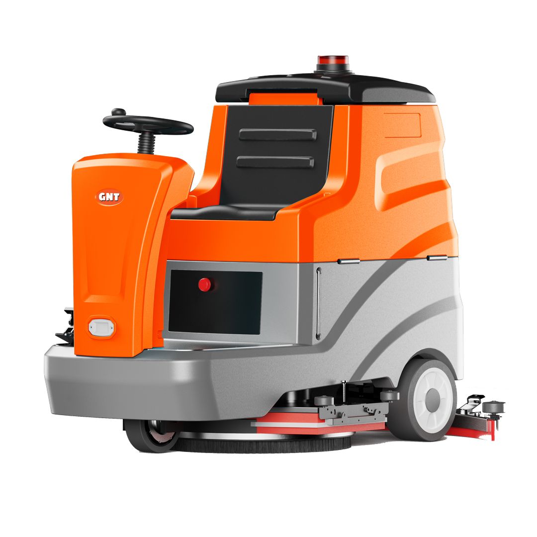 GNT GFC150 Floor Washer/Scrubber, front three-quarter view