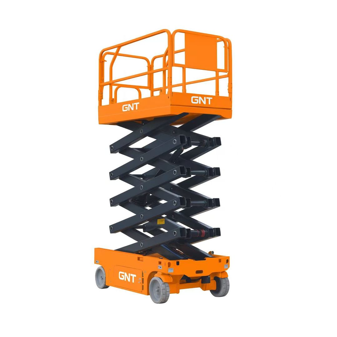 GNT GS13-LI Scissor Lifts, side view of the scissor lift