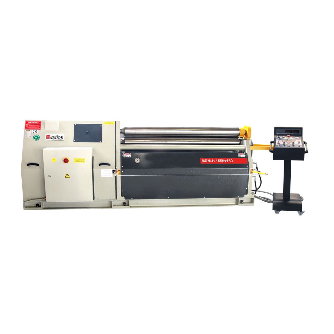 Isitan MRM-H 1550 hydraulic asymmetrical initial-pinch 3-roll plate bending machine