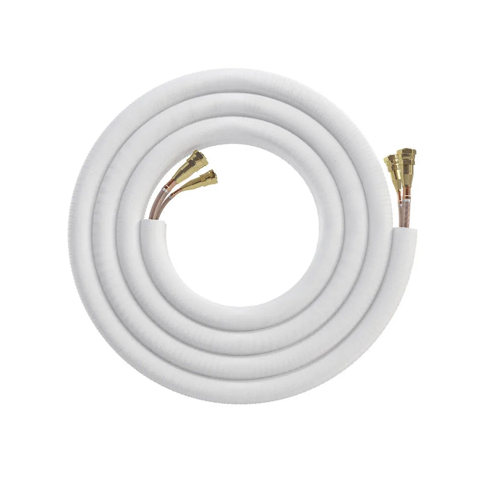 MRCOOL 5th Gen 50ft 3/8 x 5/8 Lineset for DIY 24K & 36K Indoor w/ DIY Pro Cable - R454B, DIY50-3858C-O