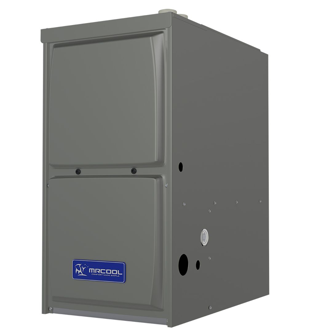MRCOOL Mrcool Signature Downflow 96% AFUE Furnace MGD96SE110C5XA — side detail view
