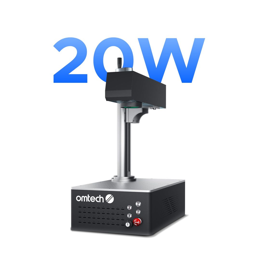 OMTech MOPA 20W Auto-Focus Fiber Laser Marking Machine - FMM-J2AF-US product photo 1 of 6