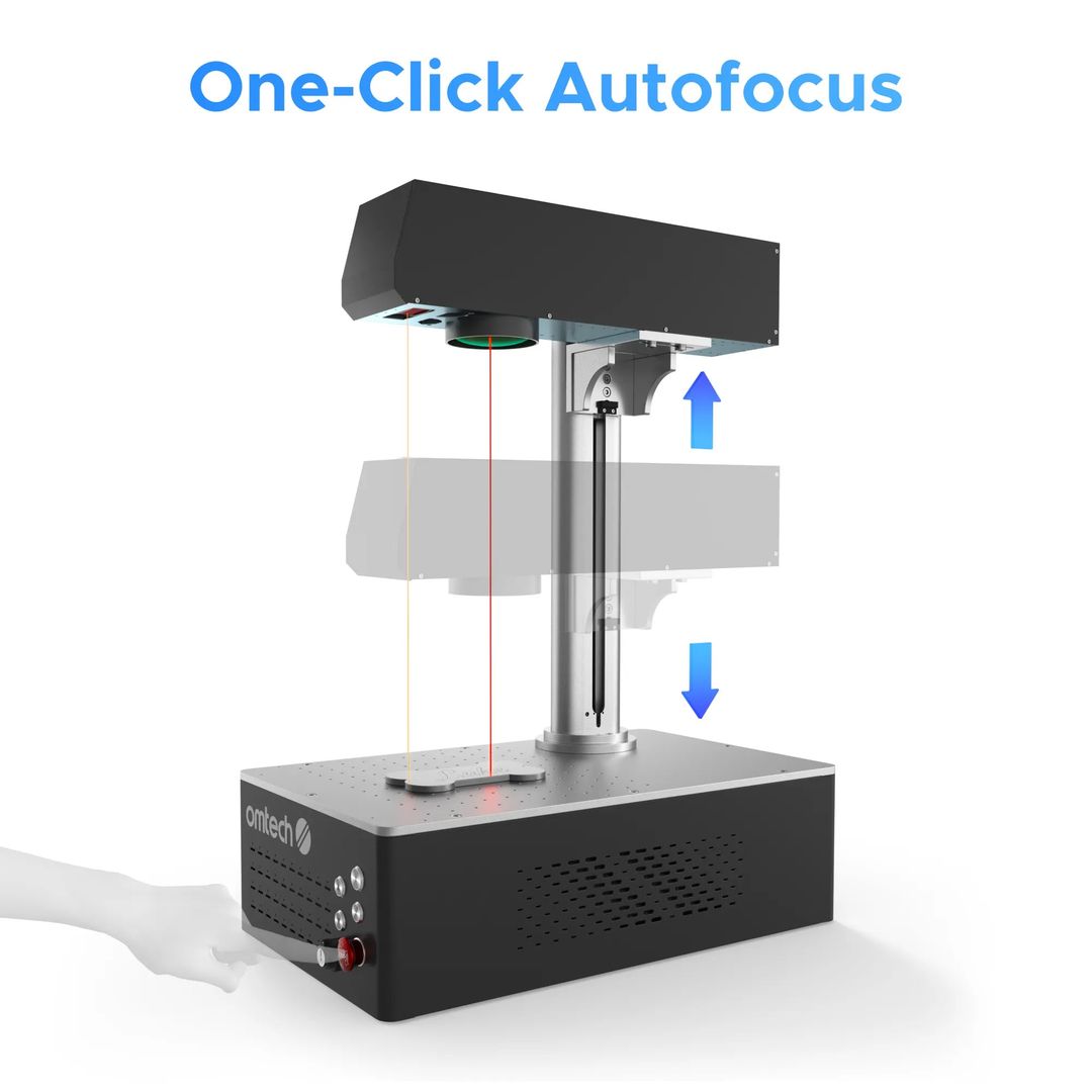 OMTech MOPA 60W Auto-Focus Fiber Laser Marking Machine - FMM-J6AF-US product photo 3 of 6