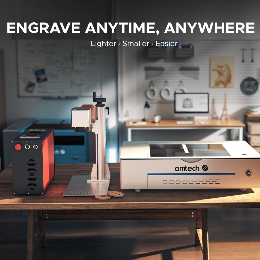 OMTech MOPA 60W Split Fiber Laser Engraver for Metal - FMM-J6W2-U2 product photo 6 of 6