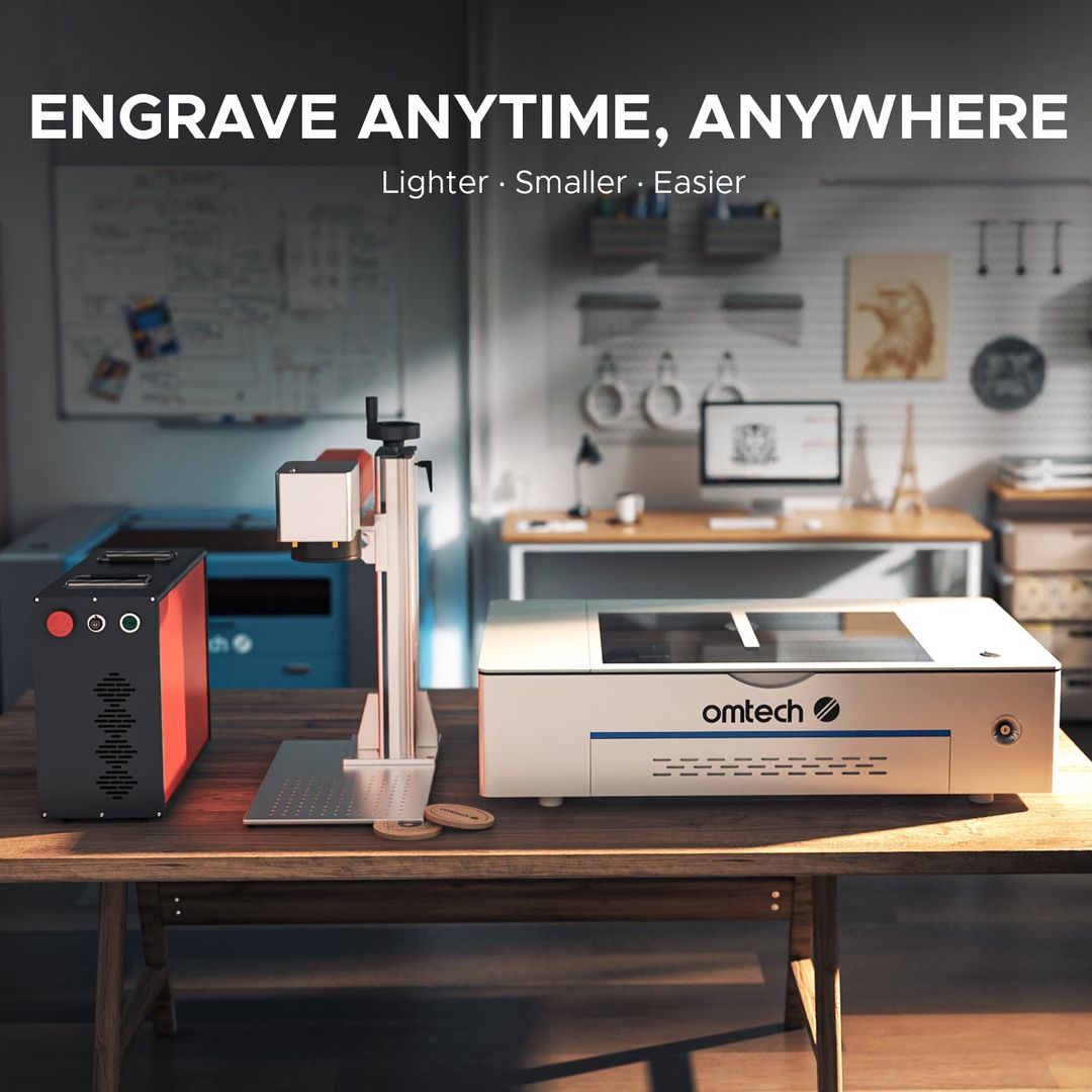 OMTech MOPA 80W Split Fiber Metal Engraving Machine - FMM-J8W2-U2 product photo 6 of 6