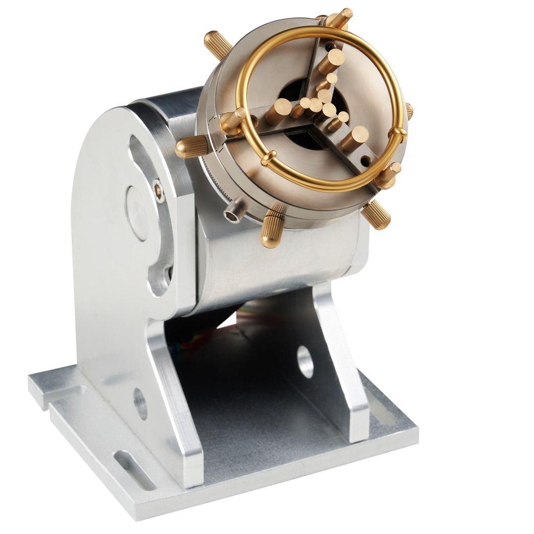 OMTech Rotary Axis Attachment for Fiber Laser Engravers - 80mm Rotary Axis (LRA-3020-00) product photo 4 of 9