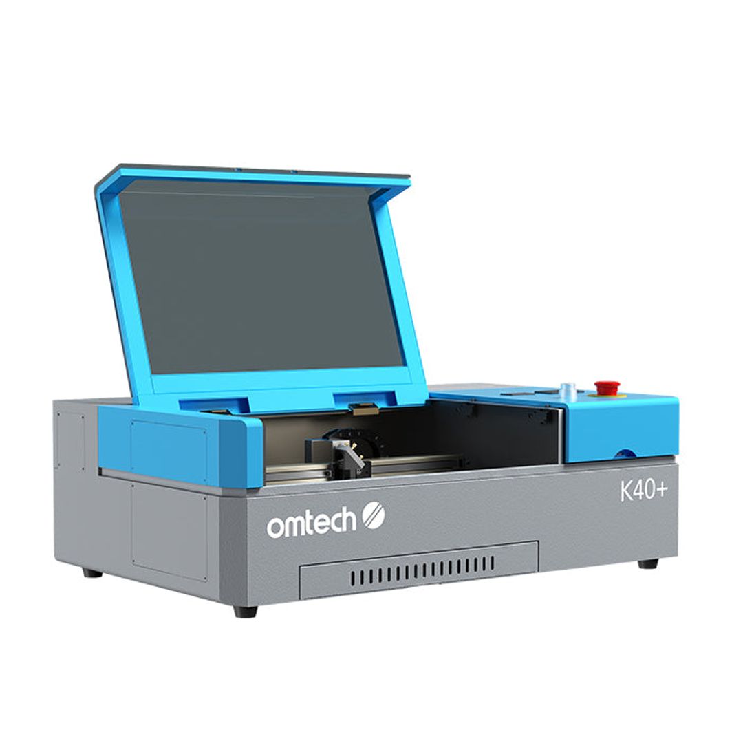OMTech K40+ 45W Desktop CO2 Laser Engraver with 8" x 12" Working Area and Detachable Honeycomb Workbed - USB-0302-U4 product photo 4 of 6