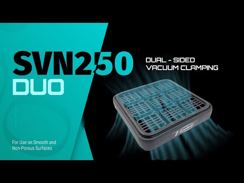 Virutex DUO-Sided Vacuum Pad 5046773 front view showing dual-sided vacuum pad with grid surface for secure material grip