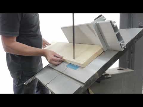 Laguna 18|BX Bandsaw MBAND18BX2203 in use demonstrating precision cutting performance