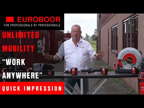Euroboor EB.18V-9A Battery industrial 18V lithium-ion battery pack delivering extended runtime for Euroboor cordless drilling and fabrication equipment