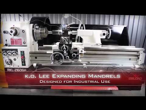 K.O. Lee Expanding Mandrels KOL-Mandrel precision expanding mandrel set for internal gripping and accurate machining alignment
