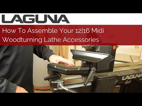 Laguna MBA14/12 wheel system accessory overview with mounting hardware and components for installation