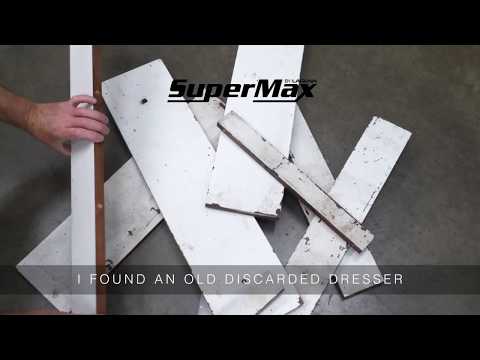 Laguna SuperMax 19-38 Drum Sander SUPMX-71938-D abrasive wrap installation demonstration