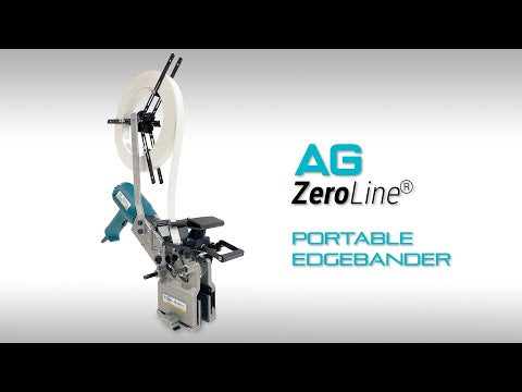 Virutex Portable Edgebander AG-Zeroline 120 V 5200699 product overview display highlighting full system configuration