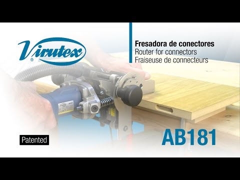 Virutex AB181 Router For OVVO Connectors: Accurate Cuts 7900699 product display highlighting specialized routing capability for connectors