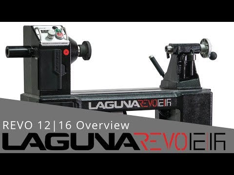 Laguna Revo 12|16 Lathe MLAREVO1216EVS turning drum sticks highlighting fine detail capability and consistent speed performance