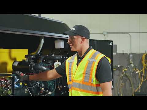 Flagro Indirect Fired Oil Heater FVO-400LTRC trailer-mounted heater with integrated fuel tank, recirculating system, and heavy-duty enclosure