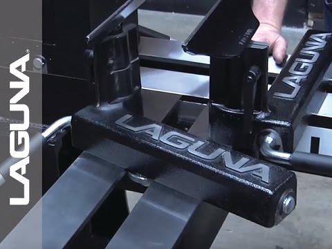 Laguna REVO 18|36 & 24|36: 20″ EXTENSION ALAREVO18 20 Extension installation view showing secure attachment and alignment with lathe bed