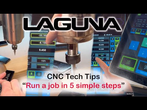 Laguna KX|24 KX2401 CNC router walkthrough presentation of machine features
