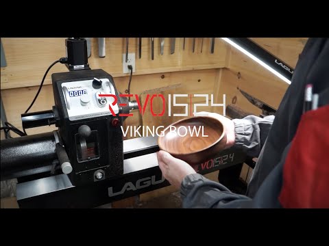 Laguna Revo 15|24 Lathe 415241 in operation demonstrating digital control panel and precision turning workflow