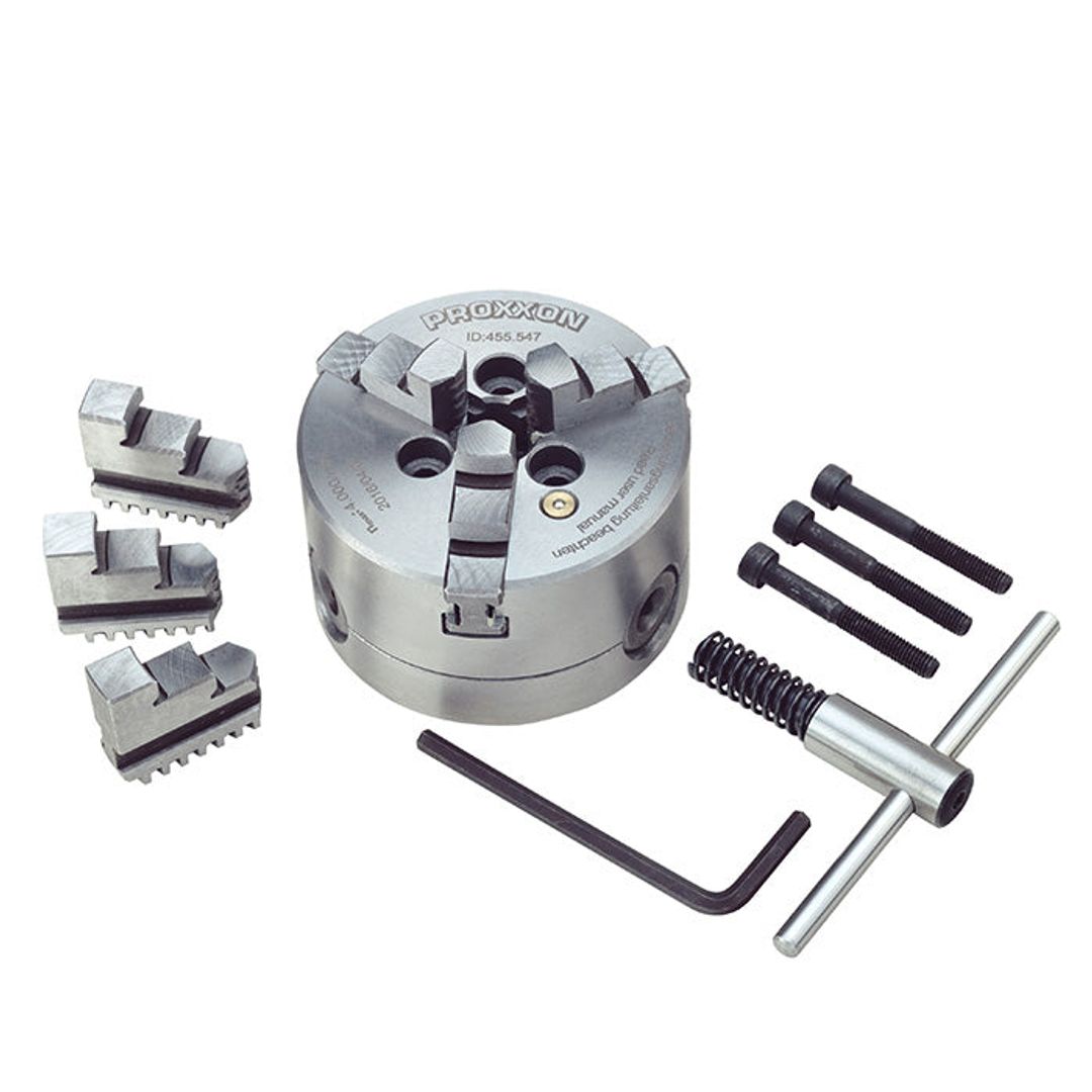 Proxxon 24034 3-jaw chuck attachment for the PD 250/E metal lathe